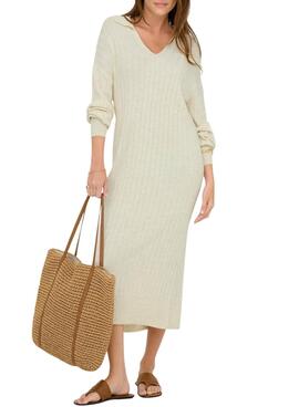 Kleid Only Tessa beige für Frauen