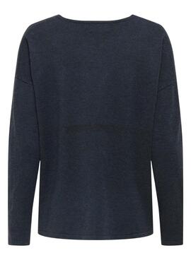 Pullover Only Malio in Marineblau für Damen.