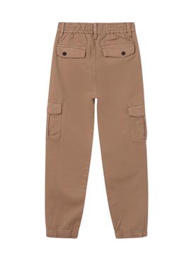 Cargohose von Mayoral in Beige für Jungen.