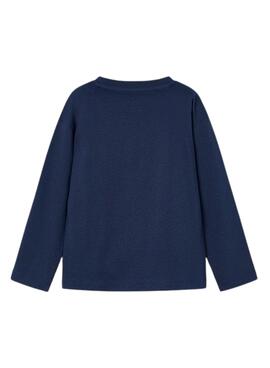 T-shirt Mayoral Buchstaben Marineblau für Jungen