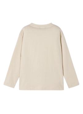 T-Shirt Mayoral Street beige für Jungen