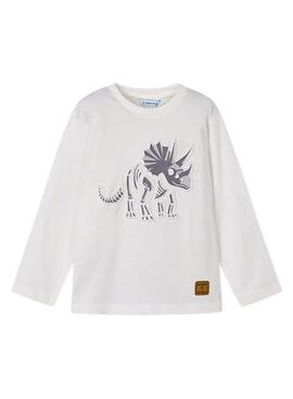 T-Shirt Mayoral mit reliefartigem Dinosaurier für Jungen
