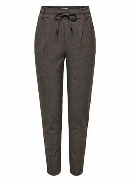 Hose Only Poptrash braun für Damen