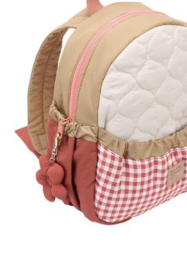 Gepolsterter Korallen-Rucksack für Mädchen von Mayoral.