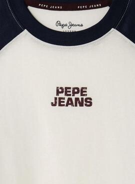 T-Shirt Pepe Jeans Vanner Bicolor für Jungen.