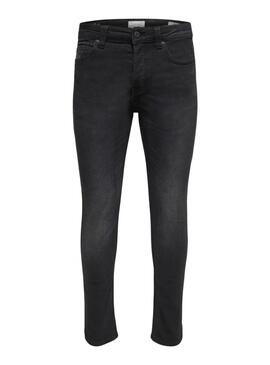 Jeans Only and Sons Loom schwarz für Herren.