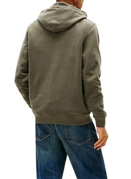 Tommy Jeans DNA Kapuzenpullover in Grün für Herren
