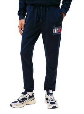 Jogginghose Tommy Jeans Jogger in Blau für Herren