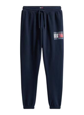 Jogginghose Tommy Jeans Jogger in Blau für Herren