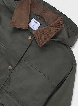 Wachsjacke von Mayoral in Grün für Mädchen