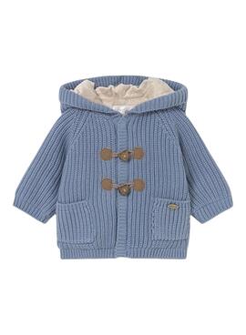 Mayoral Strickjacke in Toastfarbe für Neugeborene