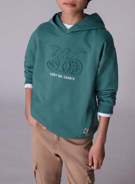 Sweatshirt Mayoral in Grün für Jungen