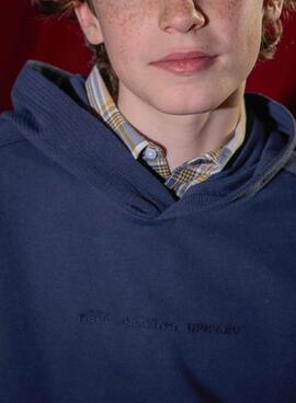 Sweatshirt Mayoral marineblau bestickt für Jungen