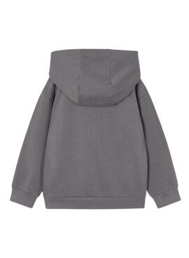 Sweatshirt Mayoral Print Relief Grau für Jungen