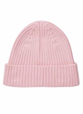 Hut Tommy Jeans Heritage ausgestattet mit rosa Logo für Frauen