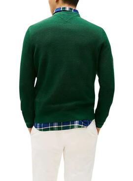 Tommy Hilfiger Essential Structure Jersey in Grün für Herren