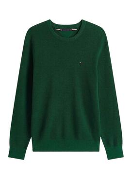 Tommy Hilfiger Essential Structure Jersey in Grün für Herren