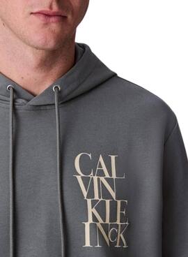 Pullover Calvin Klein Line in Grau für Herren