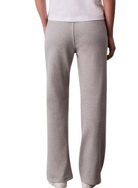 Trainingshose Calvin Klein Logo grau für Damen