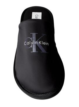 Hausschuhe Calvin Klein Monologo schwarz für Herren