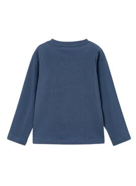 T-Shirt Mayoral Basic Letters Blue für Jungen