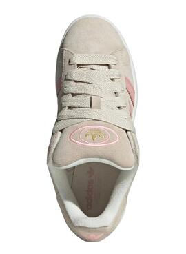Turnschuhe Adidas Campus 00S Beige und Rosa für Frauen