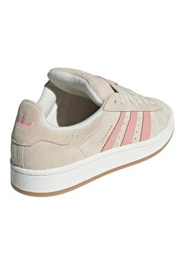 Turnschuhe Adidas Campus 00S Beige und Rosa für Frauen