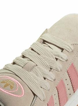 Turnschuhe Adidas Campus 00S Beige und Rosa für Frauen