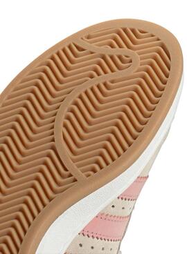 Turnschuhe Adidas Campus 00S Beige und Rosa für Frauen