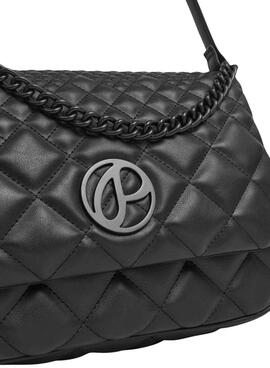 Tasche Pepe Jeans gepolsterte Gasira Schwarz für Damen