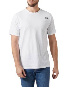 T-Shirt Helly Hansen Core Graphic weiß für Herren.