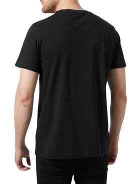 T-Shirt Helly Hansen Core schwarz für Herren.