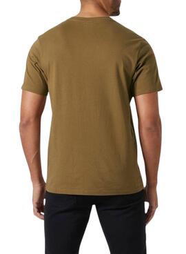 T-shirt Helly Hansen Box braun für Herren.