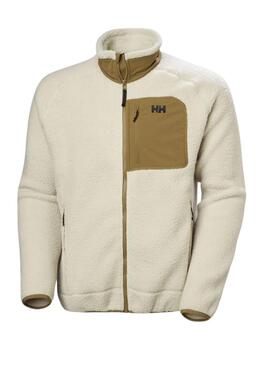 Jacke Helly Hansen Panorama Block aus beigeem Pelz für Herren