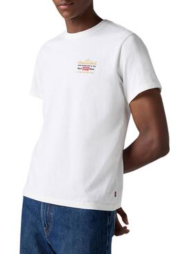 T-Shirt Levis Archive Relaxed weiß für Herren