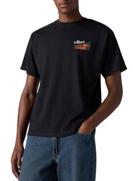 T-Shirt Levis Graphic Vintage Fresh Schwarz für Herren.
