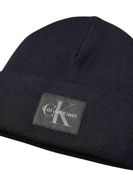 Hut Calvin Klein Monologo Patch schwarz für Herren