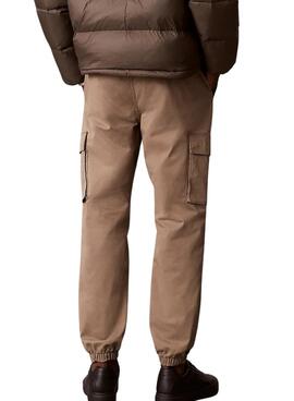 Cargohose von Calvin Klein Jeans in Toast für Herren