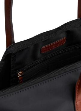 Handtasche Tommy Hilfiger Tote Popette Schwarz für Damen