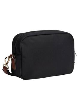 Handtasche Tommy Hilfiger Umhängetasche Popette Schwarz für Damen