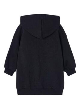 Kleid Mayoral Fleece Kapuze für Mädchen