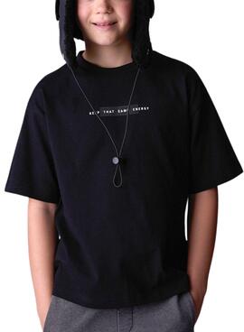 T-Shirt Mayoral Erleichterung schwarz für Jungen