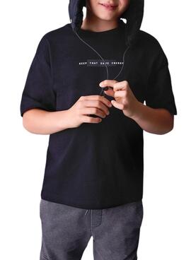 T-Shirt Mayoral Erleichterung schwarz für Jungen