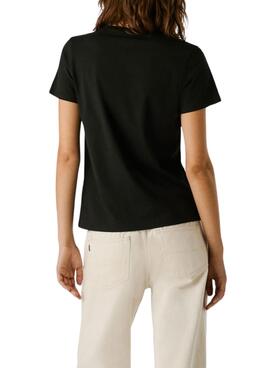 T-shirt Pepe Jeans Bero Schwarz für Damen