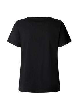 T-shirt Pepe Jeans Bero Schwarz für Damen