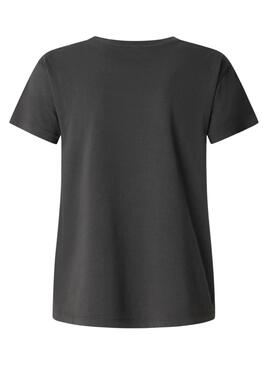 T-shirt Pepe Jeans Becky grau für Damen