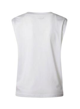 T-shirt Pepe Jeans Bertha weiß für Damen