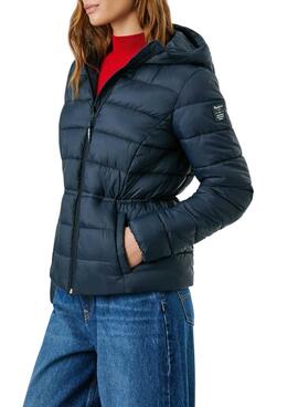 Daunenjacke Pepe Jeans Sally kurz marineblau für Damen