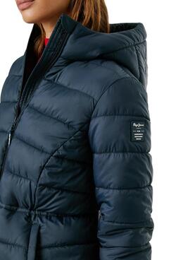 Daunenjacke Pepe Jeans Sally kurz marineblau für Damen