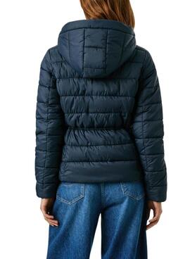 Daunenjacke Pepe Jeans Sally kurz marineblau für Damen